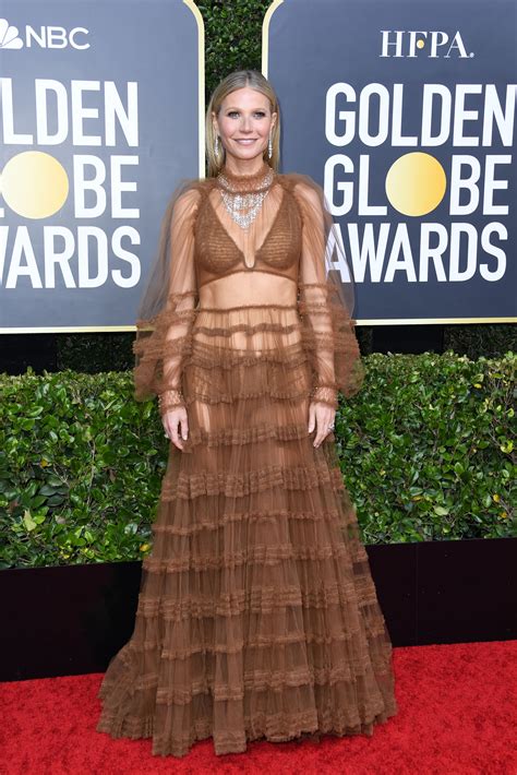 gwyneth paltrow in fendi|Gwyneth Paltrow Just Wore a Naked Dress on the Red Carpet.